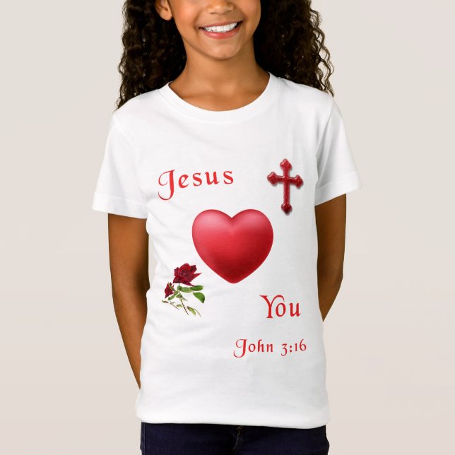 Camiseta John 3:16 (Frente)