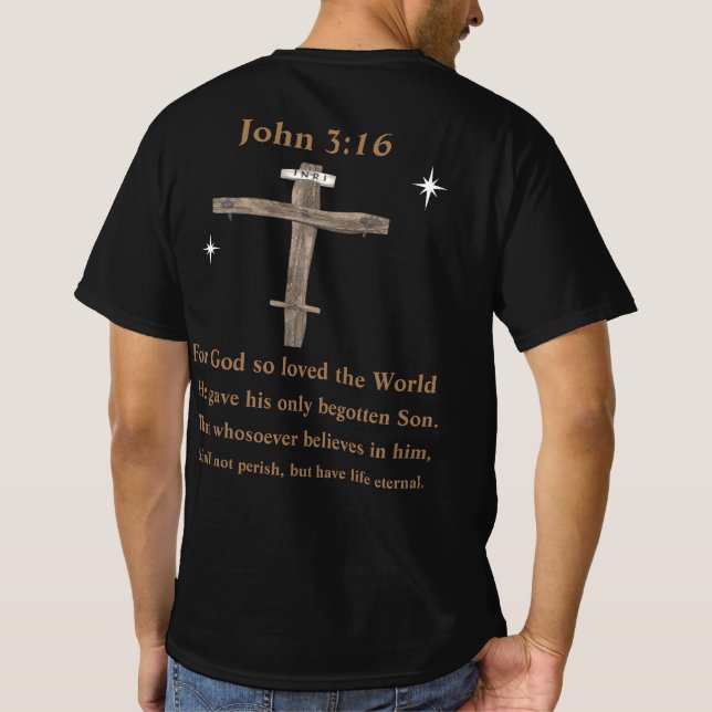 Camiseta John 3:16 (Verso)