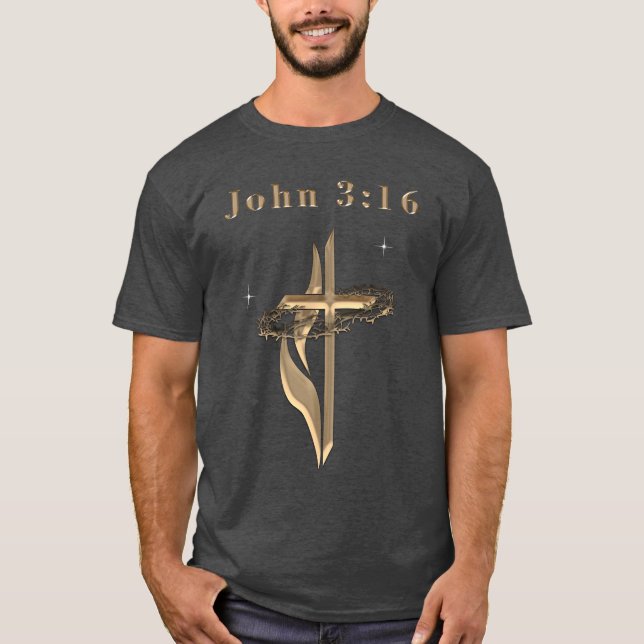 Camiseta John 3:16 (Frente)
