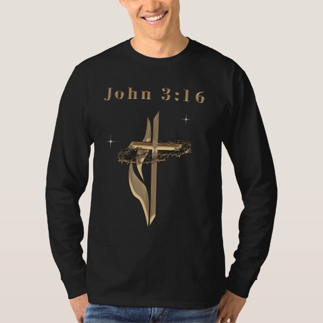 Camiseta John 3:16 (Frente)