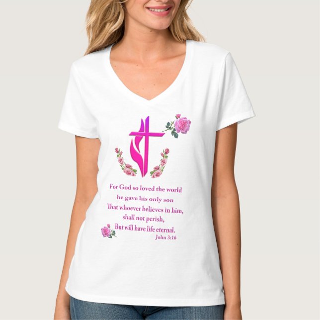 Camiseta John 3:16 (Frente)