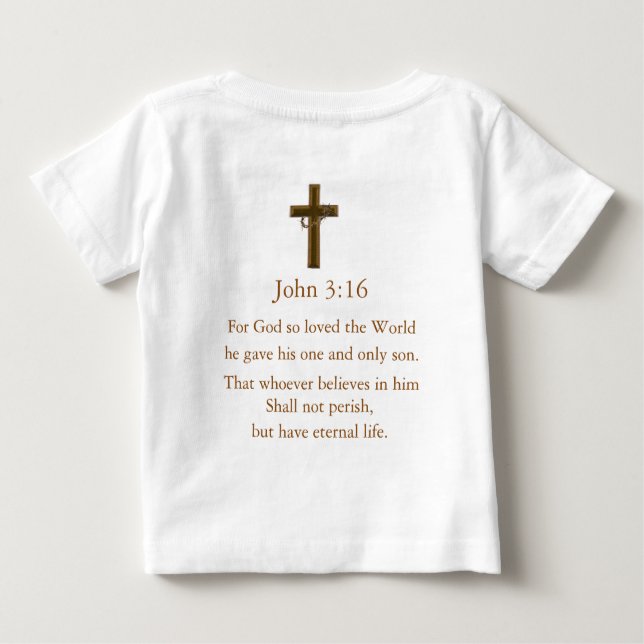 Camiseta John 3:16 (Verso)