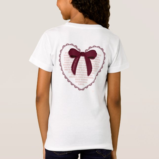 Camiseta John 3:16 - Christian Valentine (Verso)