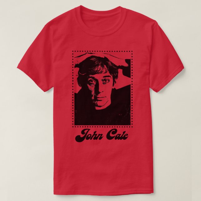 Camiseta John Cale (Frente do Design)