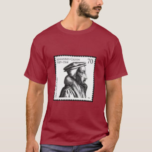 Camiseta John Calvin's commemorative seal