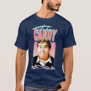 Camiseta John Candy 80s Estilo Retro Arte do Ventilador