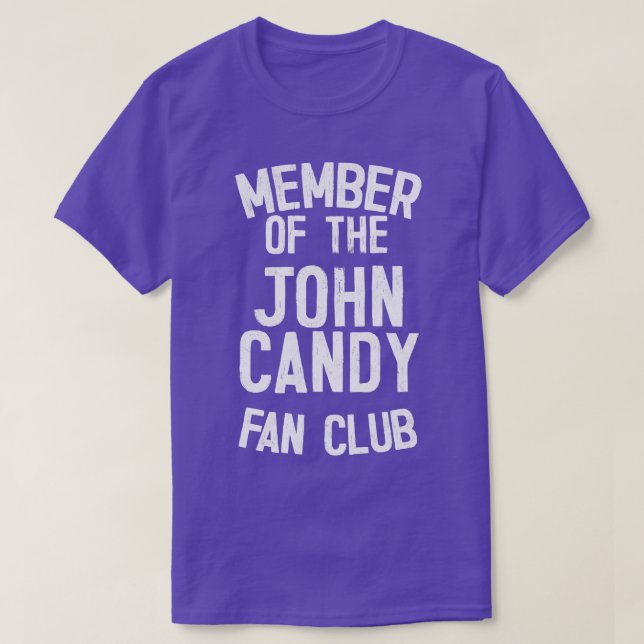 Camiseta John Candy Fan Club (Frente do Design)