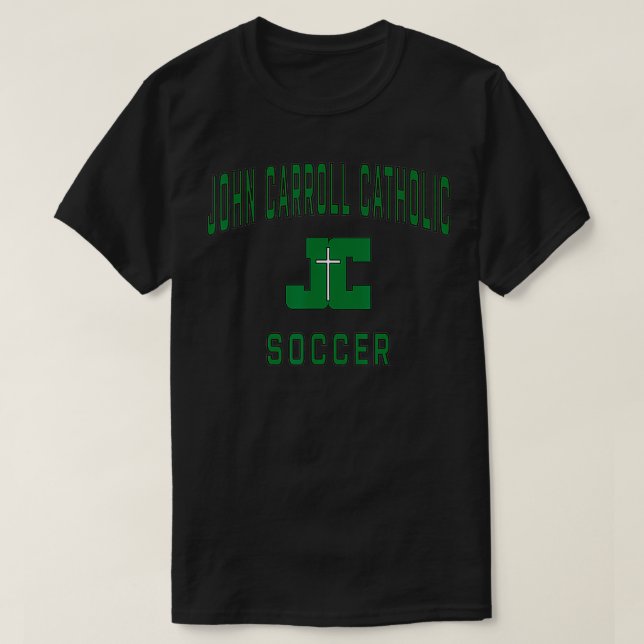 Camiseta John Carroll Segundo grau Católico Cavaleiro Caval (Frente do Design)