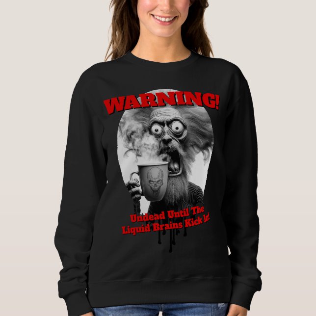 Camiseta John: Cérebros Líquidos nas Manhãs  (Frente)