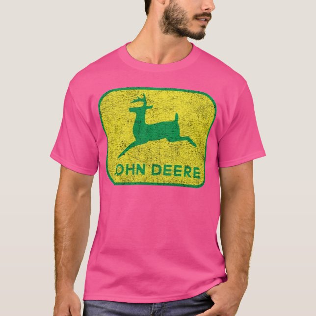 Camiseta John Deere - arte (Frente)