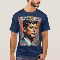 John F. Kennedy Cita Inspiração Motivacional
