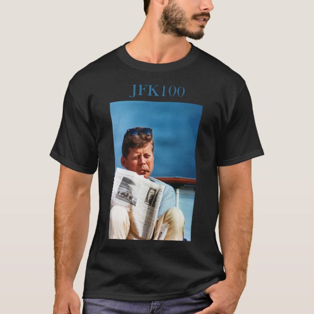 Camiseta John F Kennedy Vintage JFK 100 (Frente)