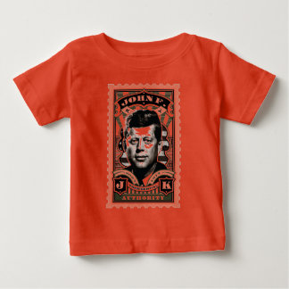 Camiseta John F. Kennedy Vintage Stamp Art