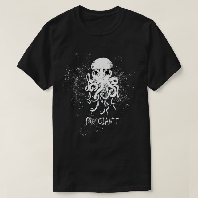 Camiseta John Frusciante Octopus 2 (Frente do Design)