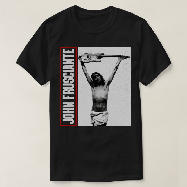 Camiseta John Frusciante Vintage TShirt (Frente do Design)