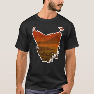 Camiseta John Glover Van Diemen Terras Tasmânia aborígenes