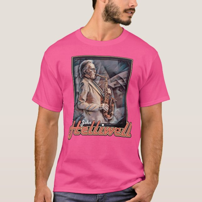 Camiseta John Helliwell Supertramp (Frente)