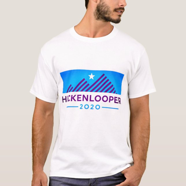 Camiseta John Hickenlooper para o presidente (Frente)