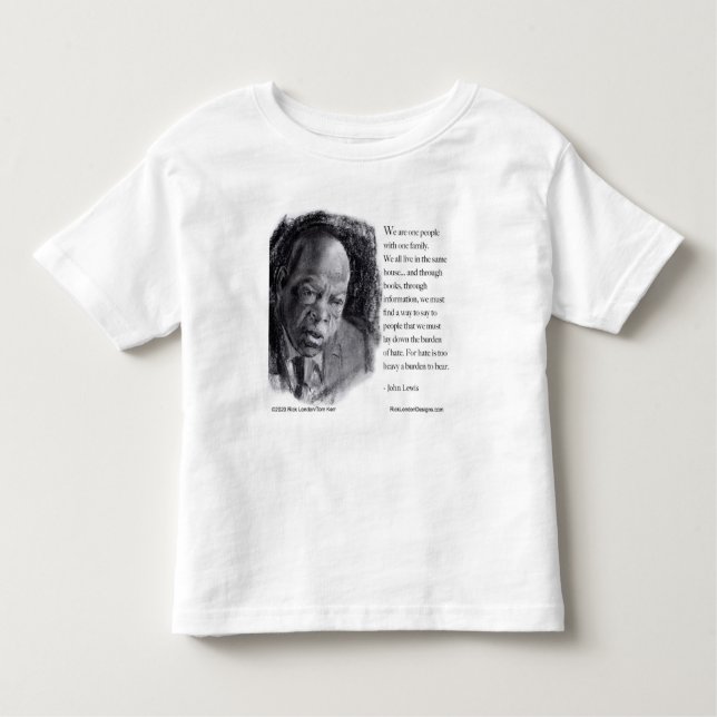 Camiseta John Lewis & Cote Belo Retrato (Frente)