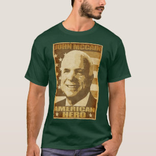 Camiseta John Mccain American Hero
