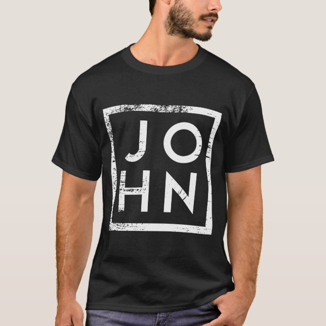 Camiseta John Minimalismo (Frente)