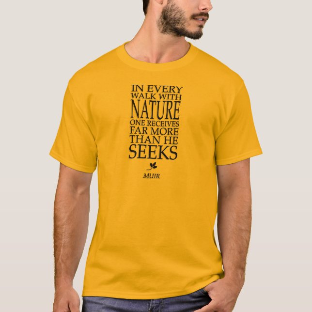 Camiseta John Muir (Frente)