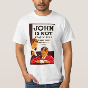 Camiseta John não é realmente maçante