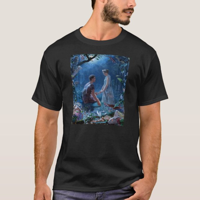 Camiseta John Simmons: Um sonho de noite de plenos Verões (Frente)