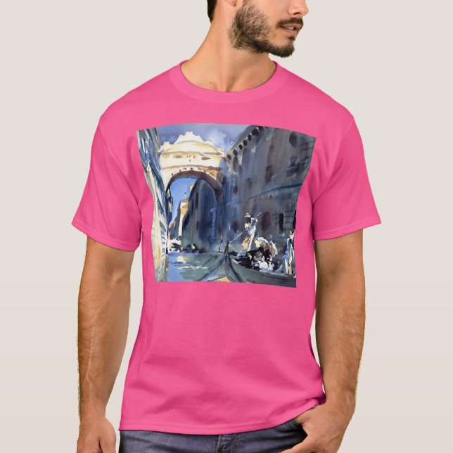 Camiseta John Singer Sargent - A Ponte De Veneza Dos Orelha (Frente)