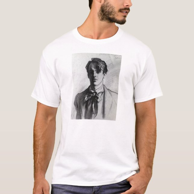 Camiseta John Singer Sargent: William Butler Yeats (Frente)