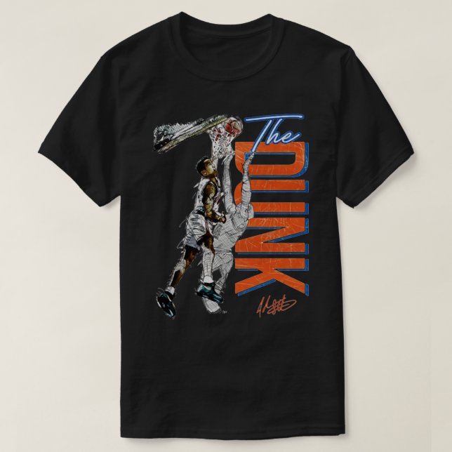 Camiseta John Starks New York O Dunk (Frente do Design)