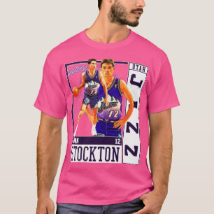 Camiseta John Stockton Legend Basball Signature Vintage