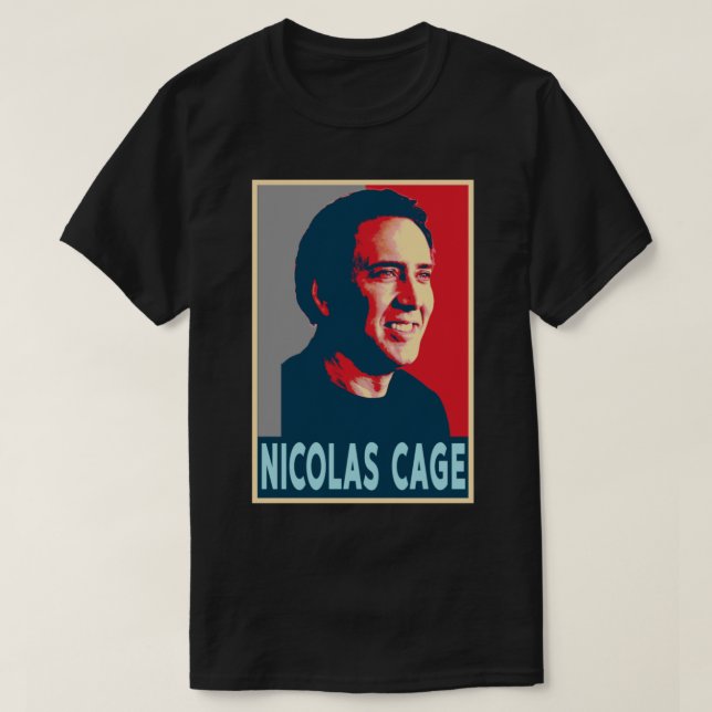 Camiseta John Travolta Nicolas Cage Retro (Frente do Design)