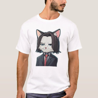 Camiseta John Wick cat