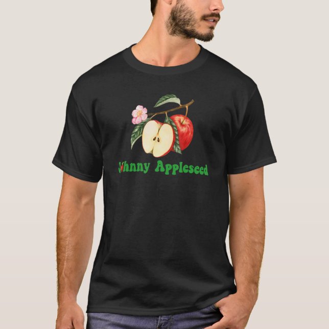 Camiseta Johnny Appleseed 26 de setembro Celebrar Legendas_ (Frente)