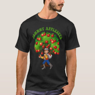 Camiseta Johnny Appleseed Apple Day 26 de setembro Celebrar