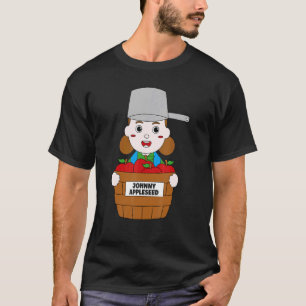 Camiseta Johnny Appleseed Day Apple 26 de setembro Farmer O
