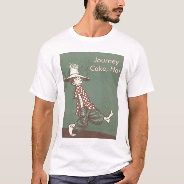 Camiseta Johnny, bolo de viagem, Ho! (Frente)