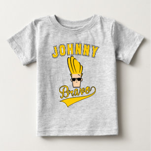 Camiseta Johnny Bravo Collegiate Graphic