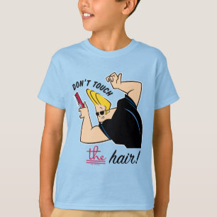 Camiseta Johnny Bravo Comb - Não toque no cabelo!
