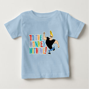 Camiseta Johnny Bravo - Faça O Macaco Comigo!