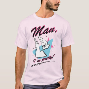 Camiseta Johnny Bravo - Homem, sou Bonito Gráfico Retroativ