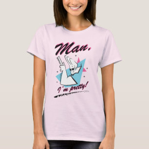 Camiseta Johnny Bravo - Homem, sou Bonito Gráfico Retroativ