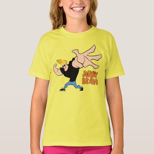 Camiseta Johnny Bravo Iconic Pose (Frente)