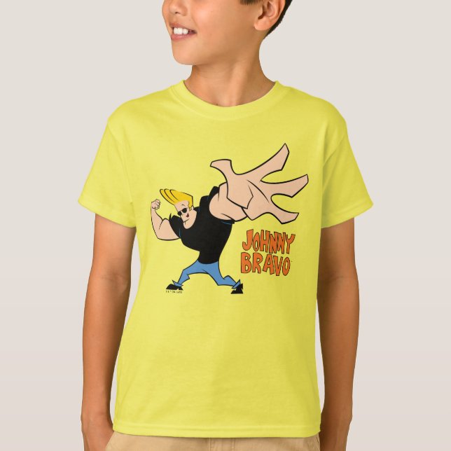 Camiseta Johnny Bravo Iconic Pose (Frente)