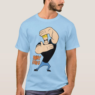 Camiseta Johnny Bravo Picture Frame Pose