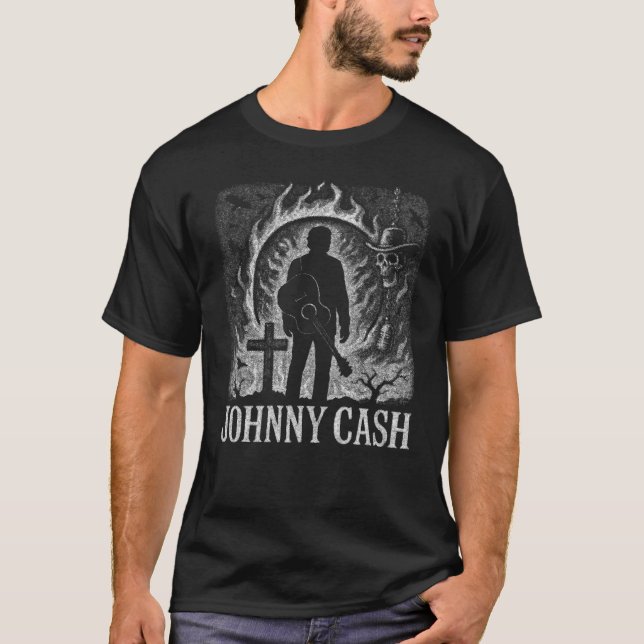 Camiseta Johnny Cash (Frente)