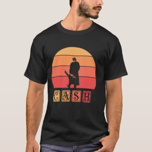 Camiseta Johnny Cash Retro Art