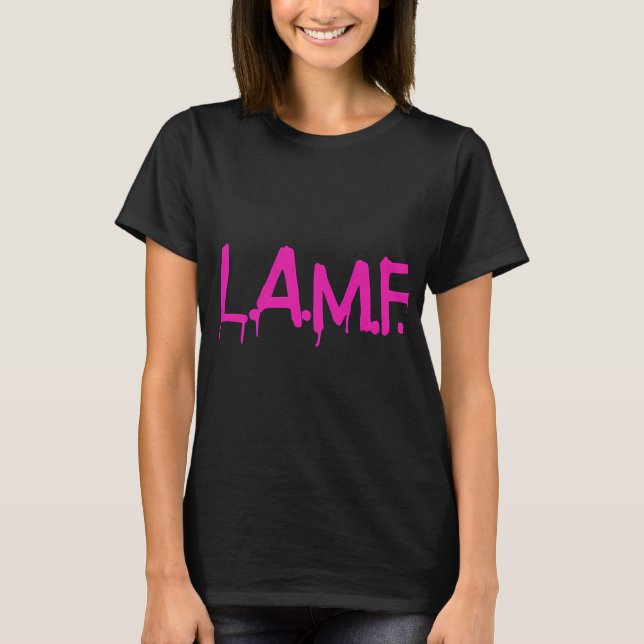 Camiseta Johnny Thunders  LAMF (Frente)
