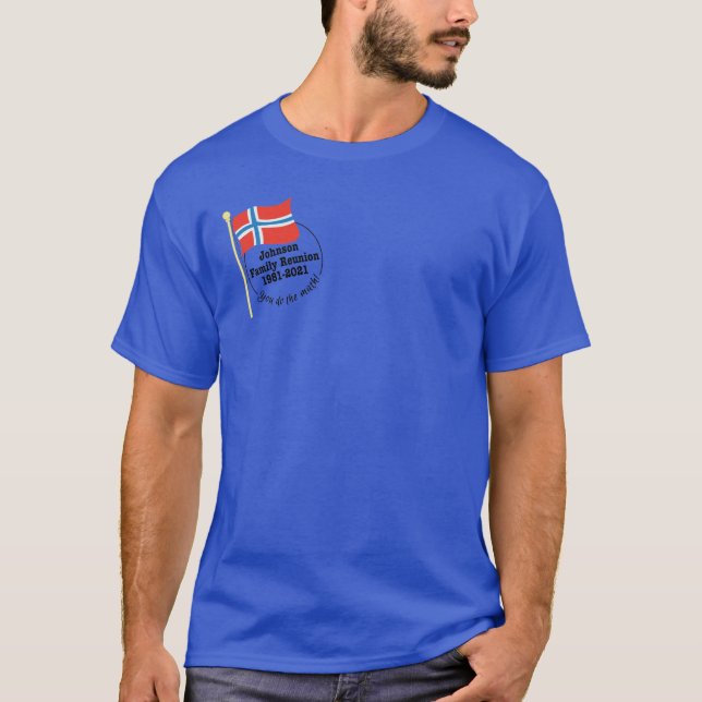 Camiseta Johnson Family Reunion 2021 T Shirt M (Frente)